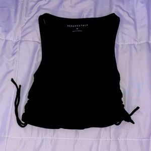 Aeropostale, Medium, Black, Cinched on the sides